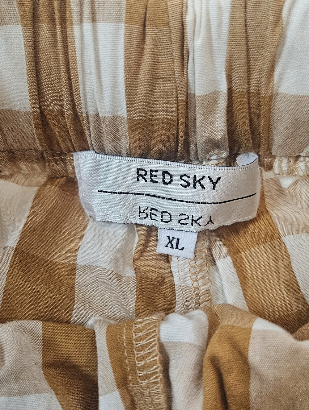 Red Sky gingham shorts